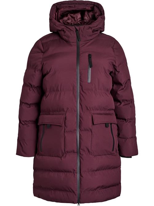 Zizzi Vinterfrakke 'Msealed'  burgunder