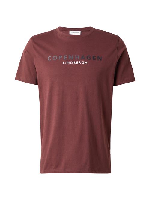 Lindbergh Bluser & t-shirts 'Copenhagen'  mørkerød / sort / hvid