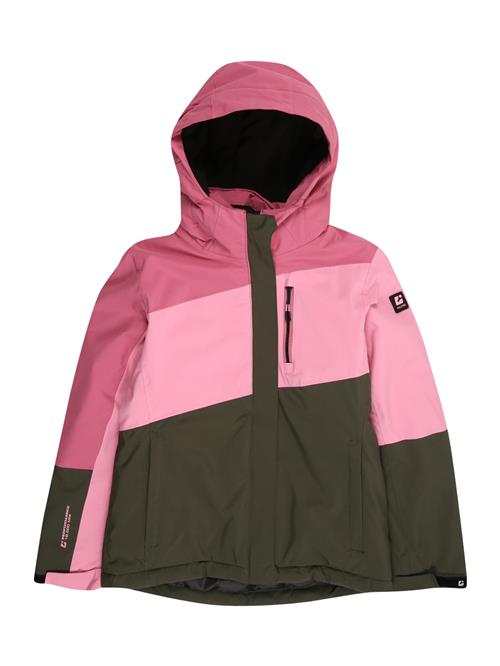 KILLTEC Udendørsjakke 'KOW 218'  oliven / pink / lyserød