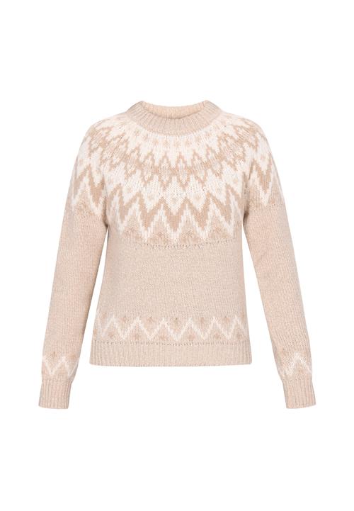 DreiMaster Vintage Pullover  beige / hvid