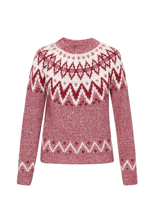 DreiMaster Vintage Pullover  rød / rødmeleret / hvid