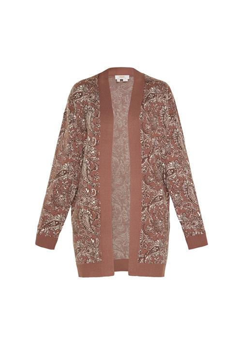 usha FESTIVAL Cardigan  brun / hvid