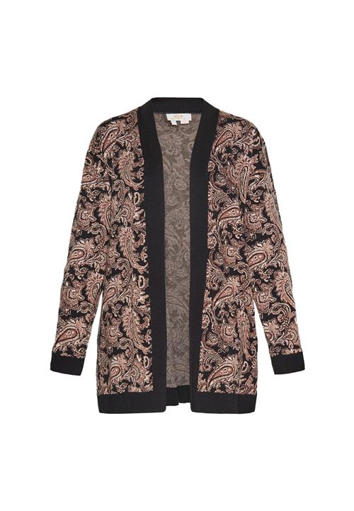 usha FESTIVAL Cardigan  creme / kastaniebrun / sort