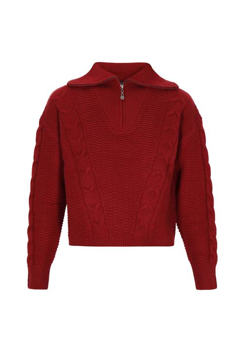 DreiMaster Vintage Pullover  mørkerød