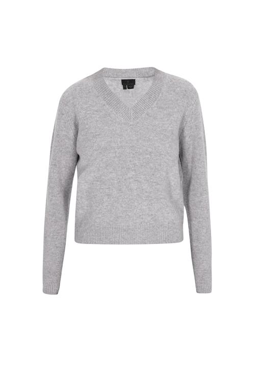 DreiMaster Klassik Pullover 'Classic'  lysegrå