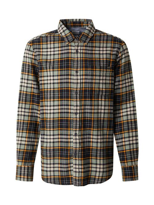 MUSTANG Skjorte 'Eastbridge'  beige / grå / grøn / pastelgrøn