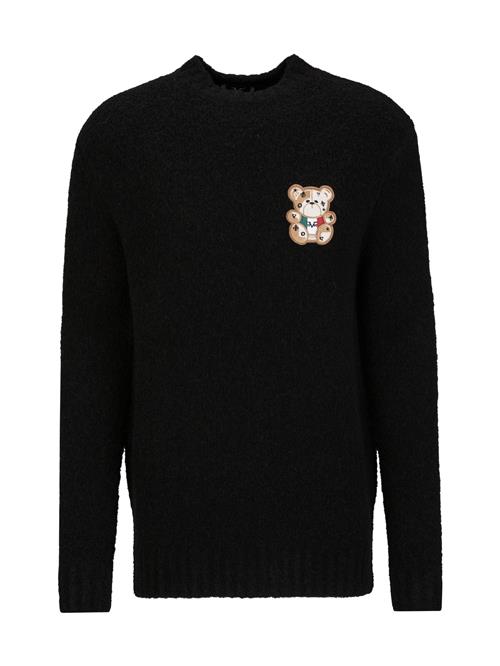 19V69 ITALIA Pullover 'Enrico Italian'  grøn / rød / sort / hvid