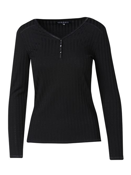 KOROSHI Shirts  sort