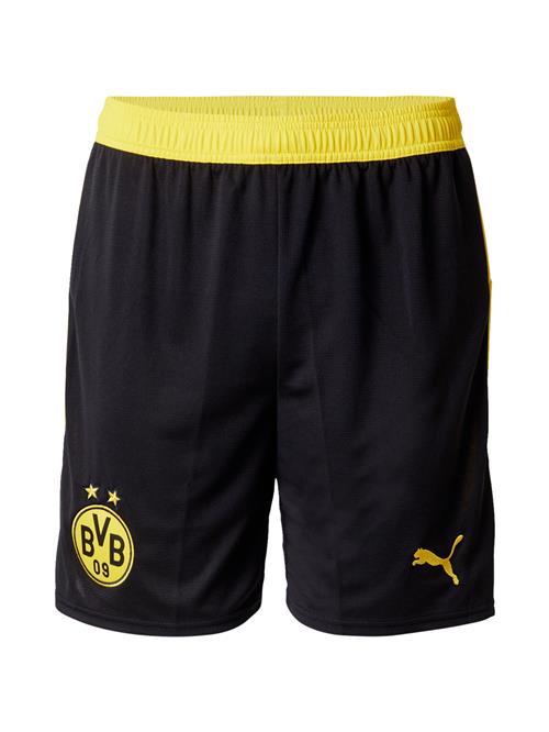 PUMA Sportsbukser 'Borussia Dortmund 25/26'  gul / sort