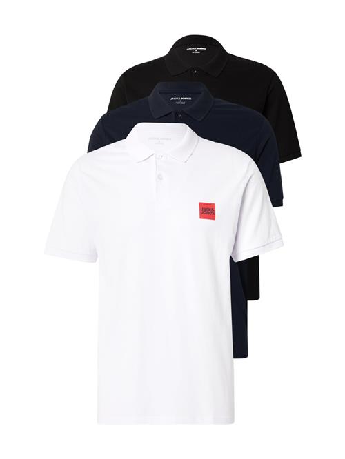 JACK & JONES Bluser & t-shirts 'Brandy'  navy / sort / hvid