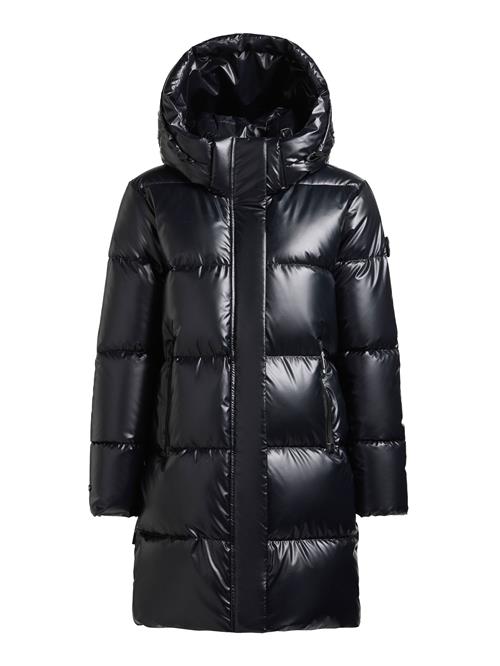 khujo Vinterfrakke 'Haya2 Shiny'  natblå