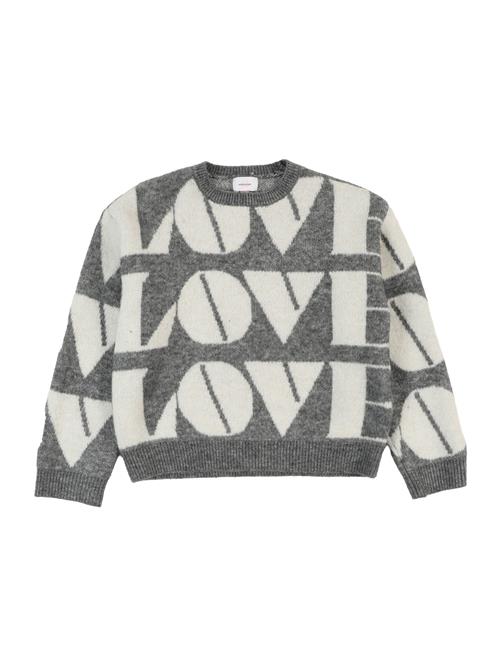 Vero Moda Girl Pullover 'VMLove'  ecru / grå-meleret