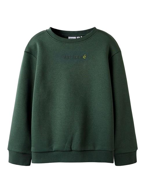 NAME IT Sweatshirt  mørkegrøn