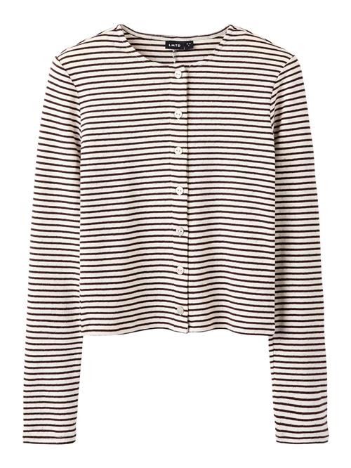 LMTD Cardigan  sort / naturhvid