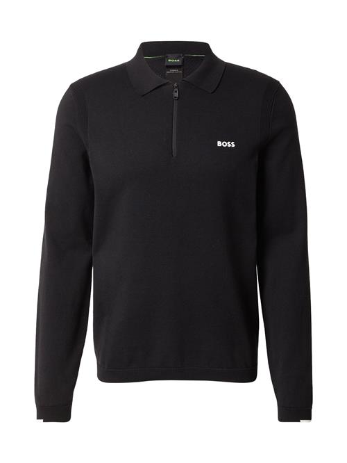BOSS Pullover 'Ever-X'  sort / hvid