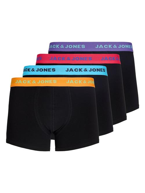 JACK & JONES Boksershorts  aqua / lilla / orange / sort