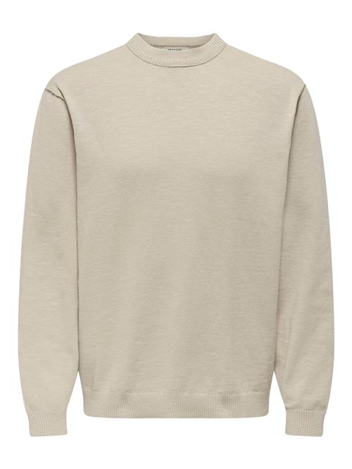 Only & Sons Pullover 'ONSGame'  beige