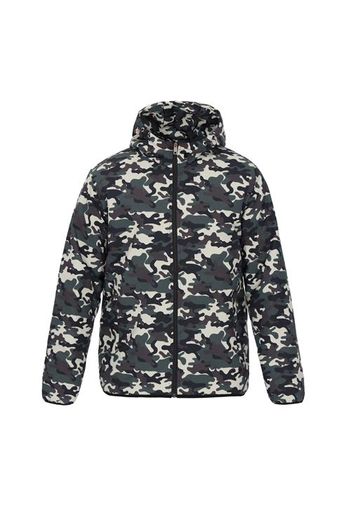 MO Overgangsjakke  grøn / sort / hvid