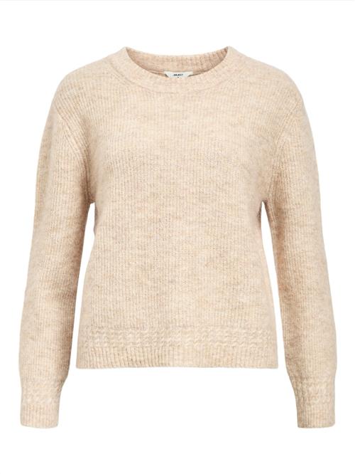 OBJECT Pullover 'OBJABBY'  beige-meleret