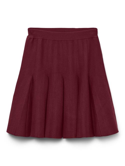 VERO MODA Nederdel 'VMKristin'  mørkerød