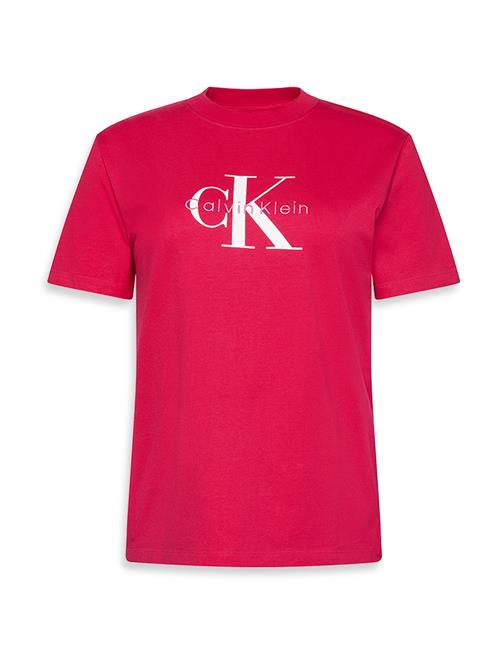 Calvin Klein Jeans Shirts 'Classic'  pink / rød / hvid