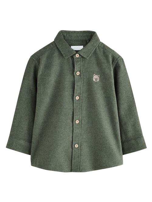 Next Skjorte  lysebrun / oliven