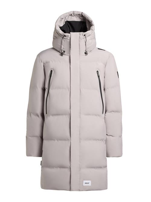 khujo Vinterfrakke 'Morse 3'  lysegrå