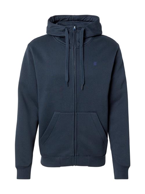 G-STAR Sweatjakke 'Premium core'  marin