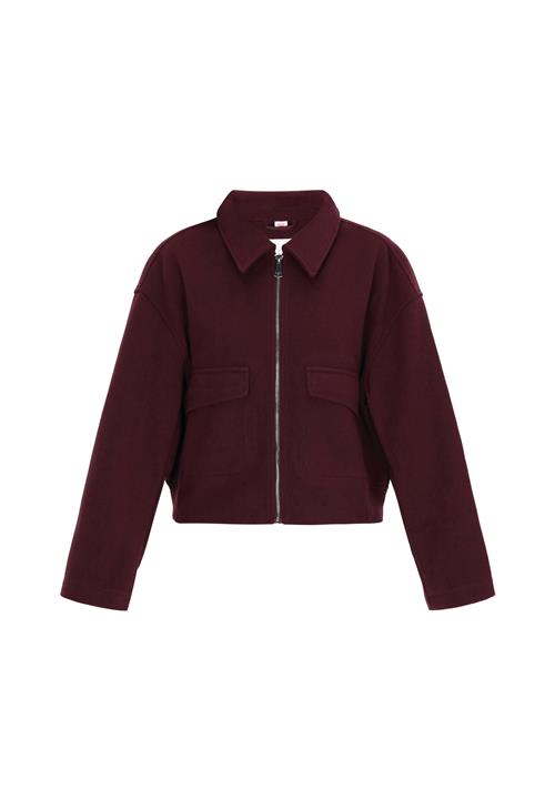 MYMO Overgangsjakke 'Young Fashion'  burgunder