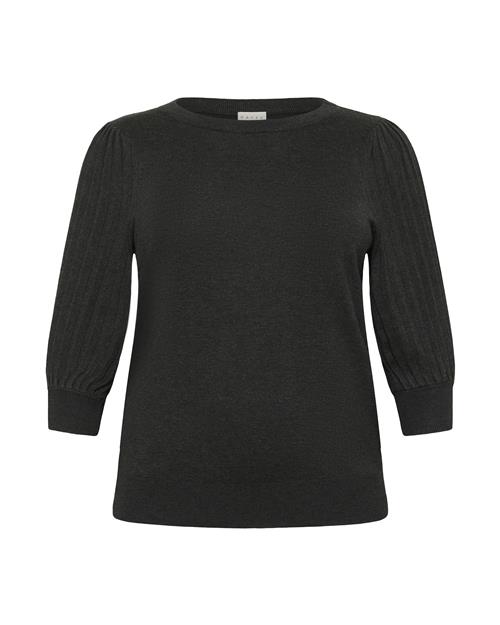 KAFFE CURVE Pullover 'Loni'  mørkegrå