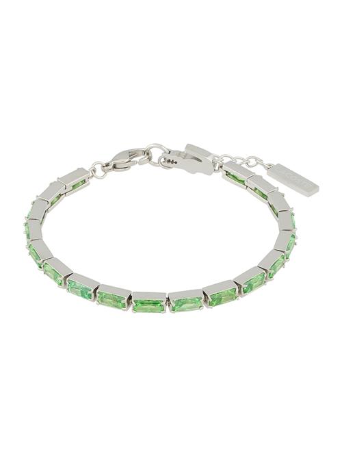LACOSTE Armbånd 'Duchess'  grøn / sølv