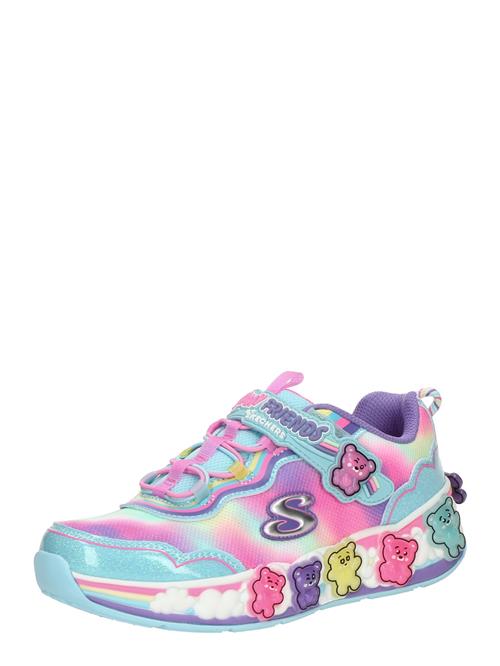 SKECHERS Sneakers 'GUMMY FRIENDS'  lyseblå / gul / lilla / lys pink