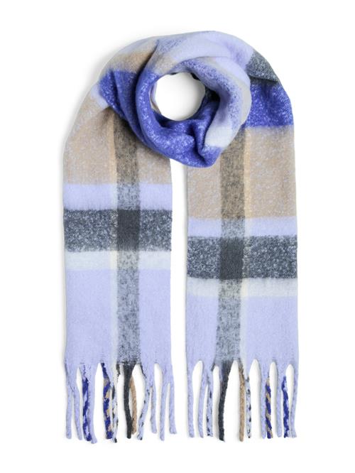 PIECES Sjal 'BEA'  blå / blandingsfarvet