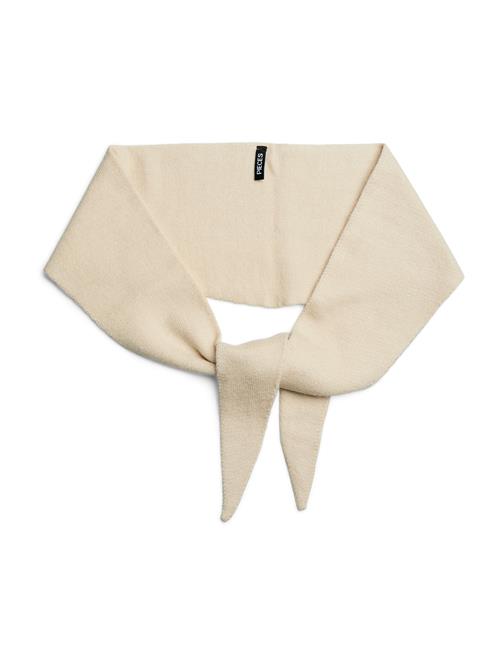 PIECES Sjal 'PCKOMMA'  uldhvid