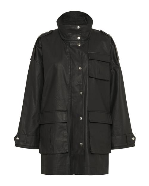 KAREN BY SIMONSEN Overgangsfrakke 'KBAngellica'  mørkegrå