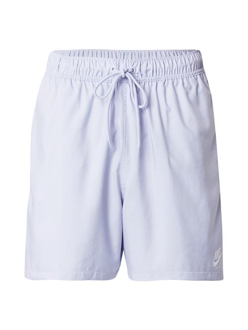 Nike Sportswear Bukser 'Club'  lyseblå / hvid