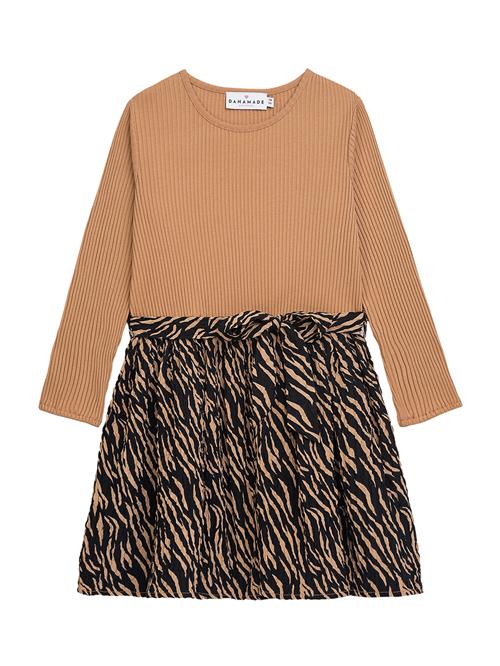 Danamade Kjole  camel / sort