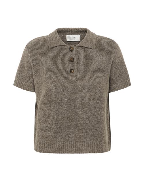 My Essential Wardrobe Shirts 'Paloma'  brun-meleret