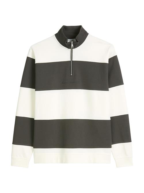 Marc O'Polo DENIM Sweatshirt  mørkegrå / hvid