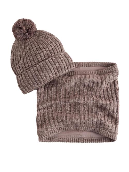 Next Sæt  brun-meleret