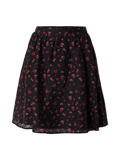 MSCH COPENHAGEN Nederdel 'Nancy'  vinrød / sort / hvid