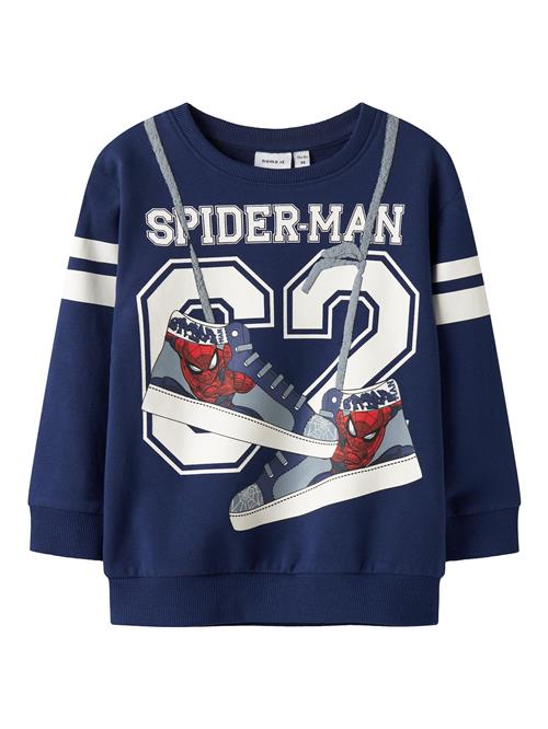 NAME IT Sweatshirt  navy / dueblå / rustrød / offwhite