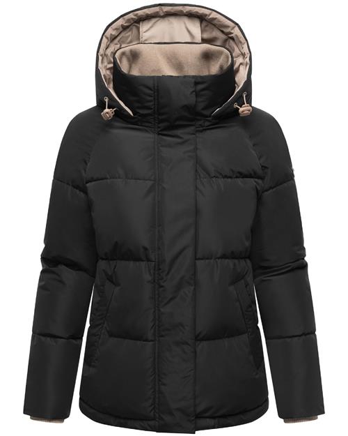 MARIKOO Vinterjakke 'Omariaa 16'  taupe / sort