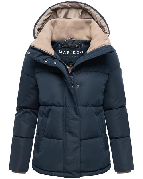 MARIKOO Vinterjakke 'Omariaa 16'  beige / mørkeblå