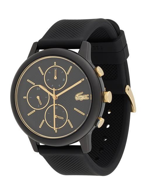 LACOSTE Analogt ur '12.12'  guld / sort