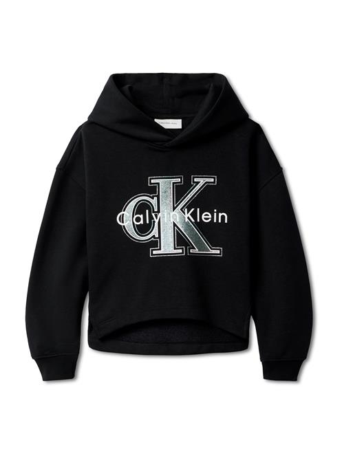 Calvin Klein Jeans Sweatshirt  grå / sort / hvid