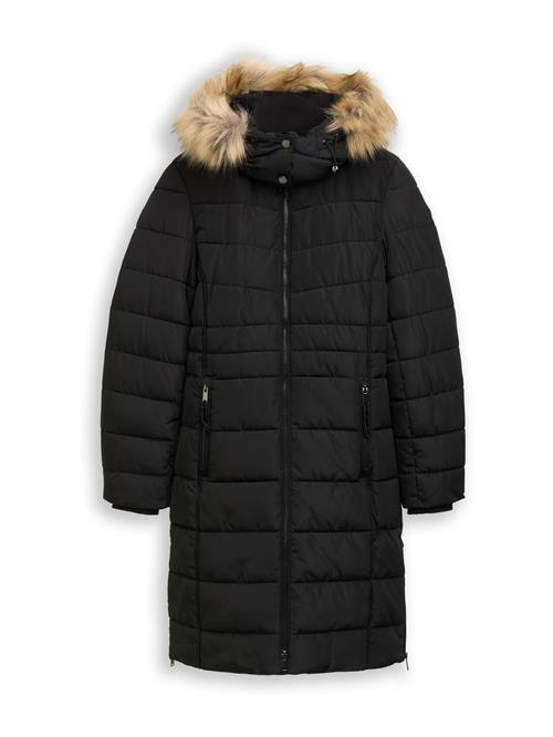 TOM TAILOR Vinterfrakke  sort