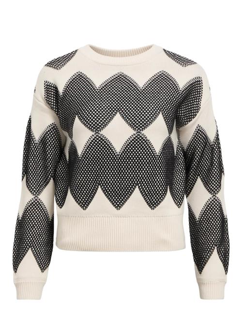 OBJECT Pullover 'OLYMPIA'  sort / hvid
