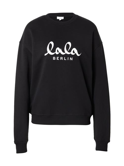 Lala Berlin Sweatshirt 'Lala'  sort / hvid