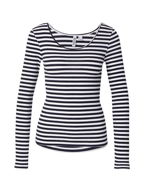 PIECES Shirts 'KITTE'  sort / hvid